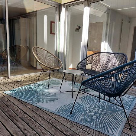 Le Peyrot*** Coeur De Ville 55M² Avec Patio Rodez Exteriör bild